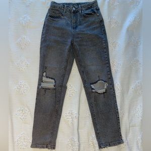 Selling black mom jeans